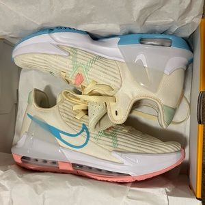 Lebron Witness 6  Coconut Milk/Vapor Green/Citron Tint/Polarized Blue